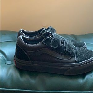 Black suede vans